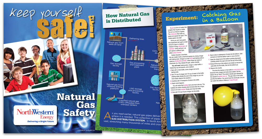 Natural Gas Safety book from NorthWestern Energy